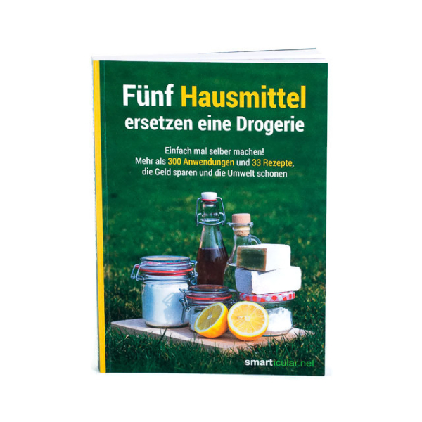 Bildcover Fünf Hausmittel ersetzen eine Drogerie - von smarticular.net