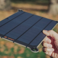 Outdoor-Solarpanel 5W mit USB-Anschluss