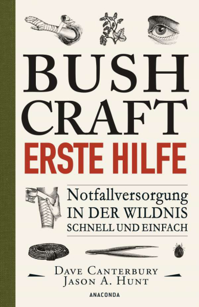 Buchcover Bushcraft Erste Hilfe Ratgeber