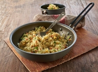 Couscous mit Gemüse Serviervorschlag
