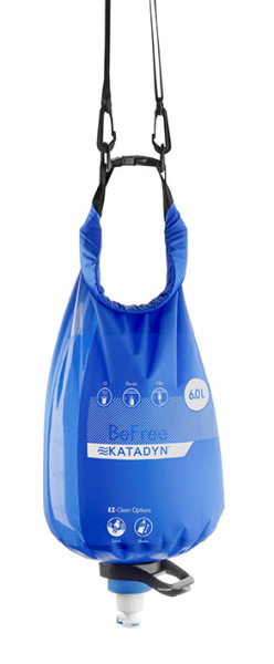 Schwerkraft Wasserfilter Befree Gravity 6 Liter in blau