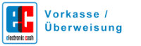 Zahlungsmethode Vorkasse Überweisung